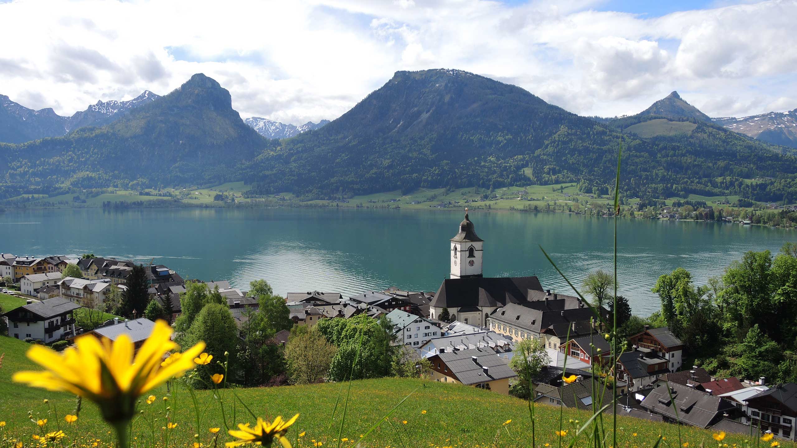 The crystal clear Wolfgangsee