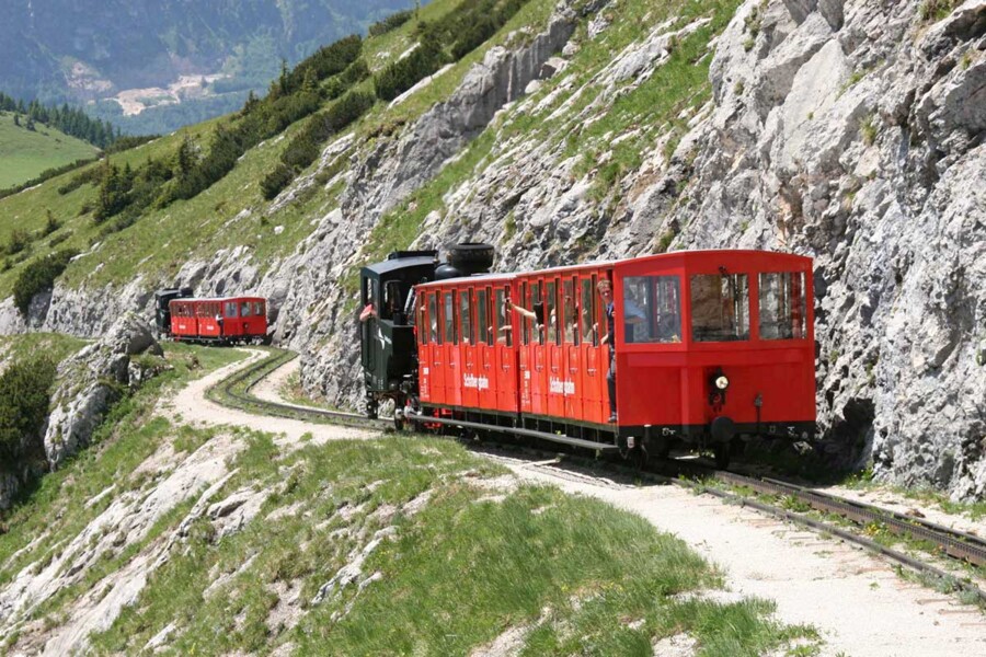 Trip with the Schafbergbahn
