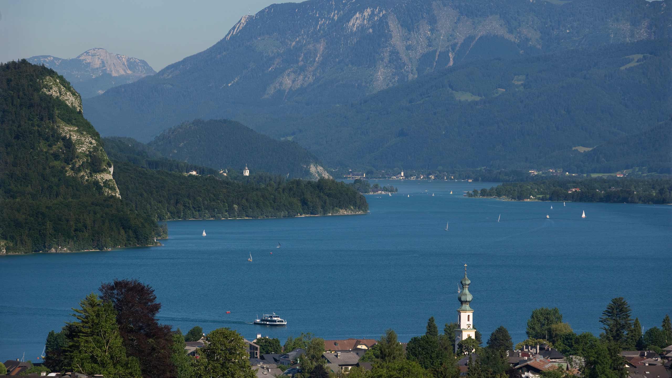 Ausblick von St. Gilgen