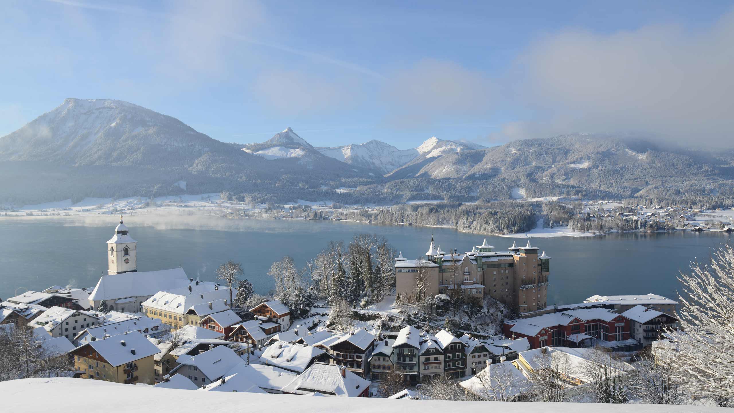 St. Wolfgang in winter