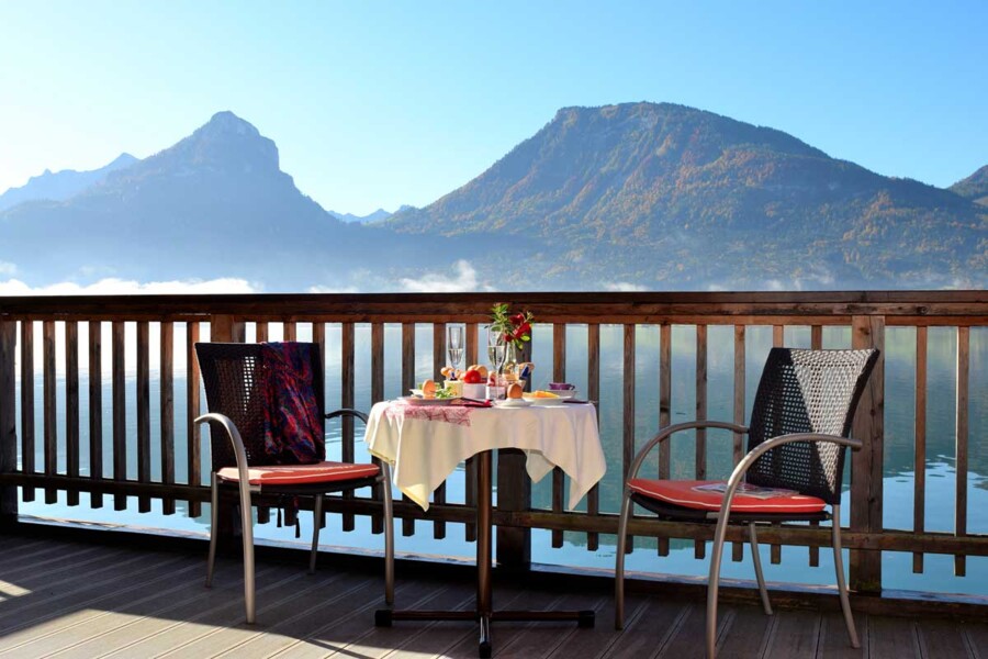 Frühstück mit Ausblick