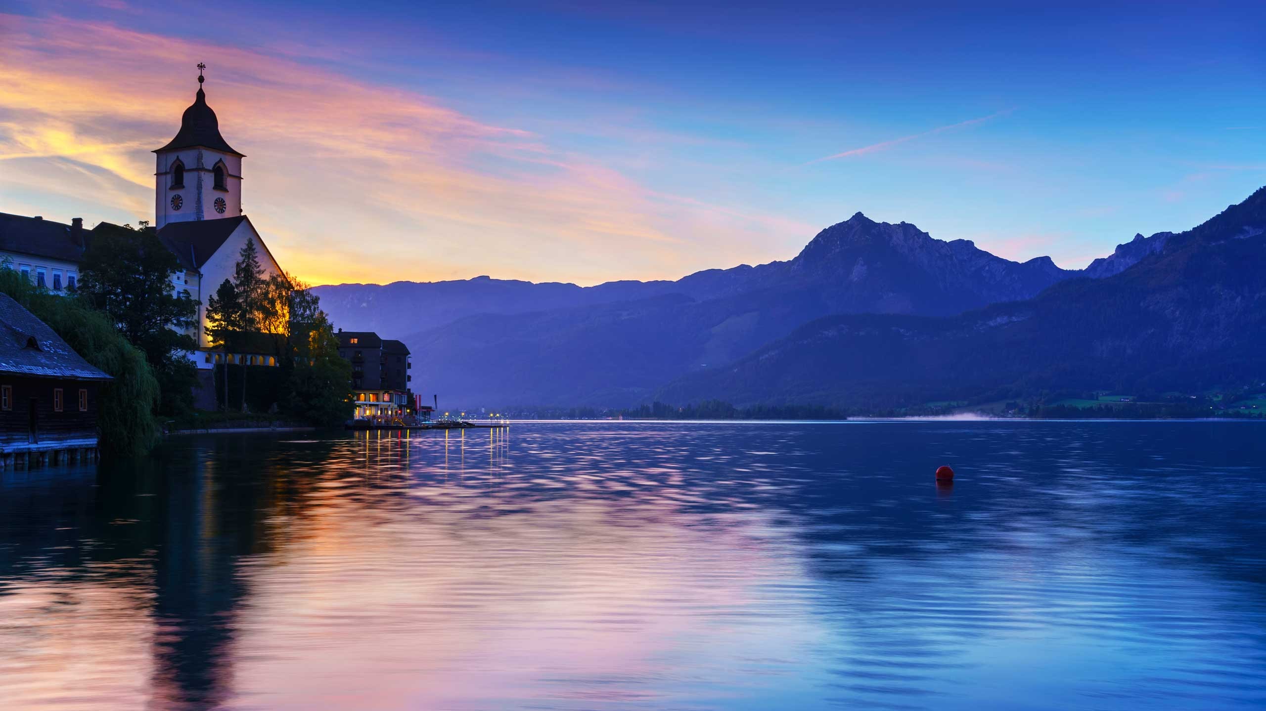 Romantic at the Lake Wolfgang