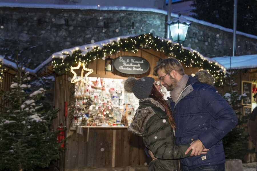 Verliebt am Adventmarkt