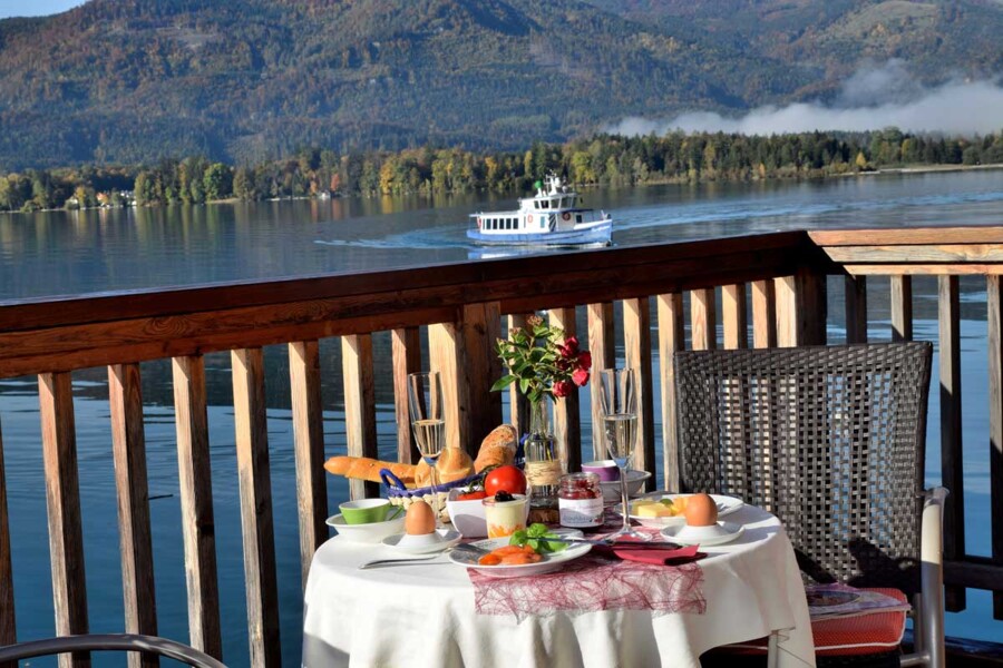 Frühstück im Freien