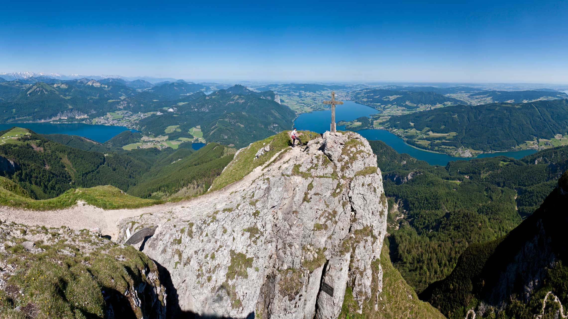 The mountain top from Schafberg
