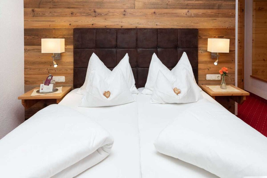 Deluxe double beds Deluxe double beds